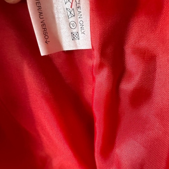 Vintage Liz Claiborne Size 10 Wool Blend True Wrap Embroidered Dress 80s 90s - Picture 10 of 10